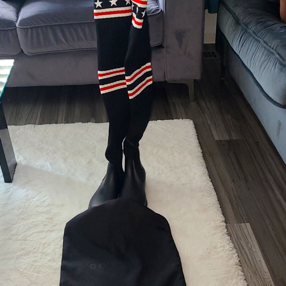 Givenchy thigh high boots